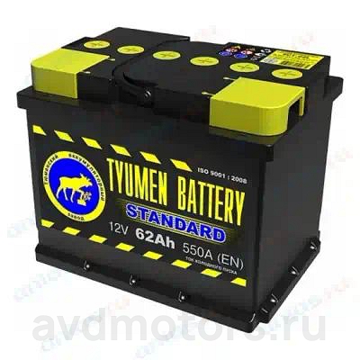 6CT62LR — Аккумулятор 62 TYUMEN